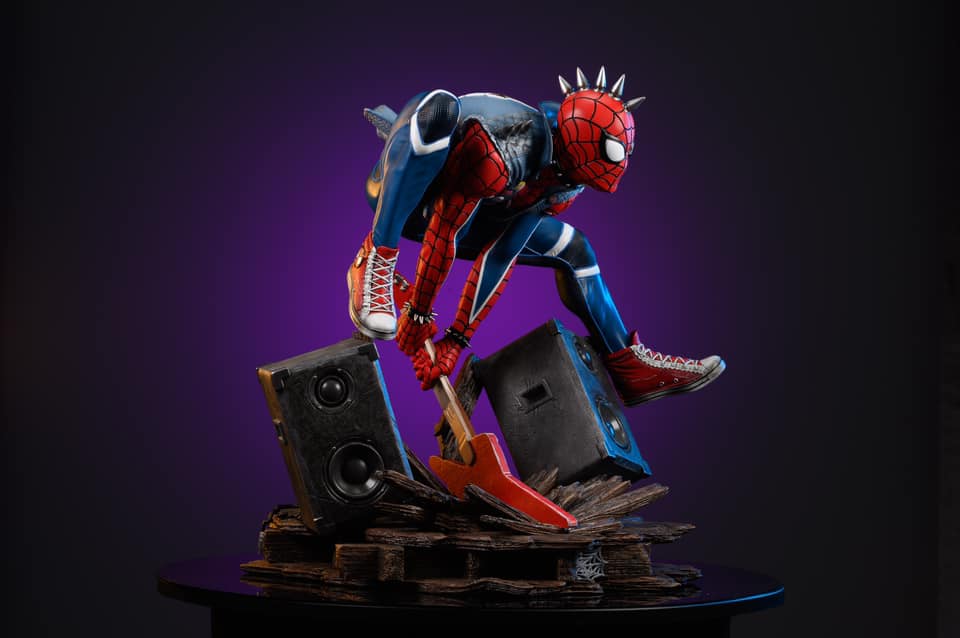 Spider Punk 1/4 Scale Statue